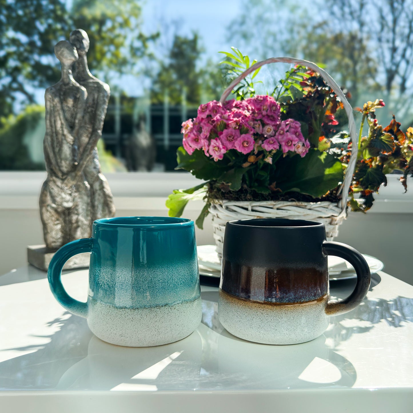 Mojave Black Glaze Mug – 360ml