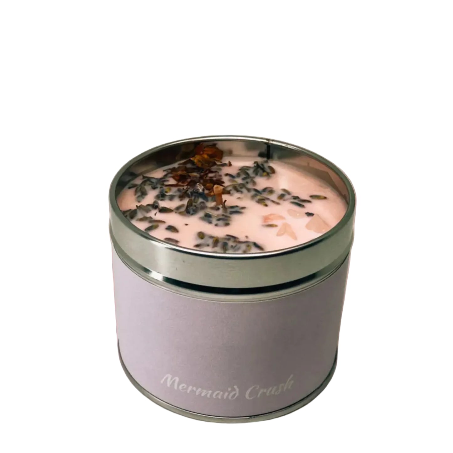 Mermaid Crush Scented Tin Candle – Watermelon, Peach & Lime