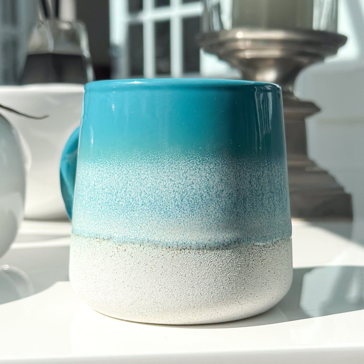 Mojave Teal Glaze Mug – 360ml