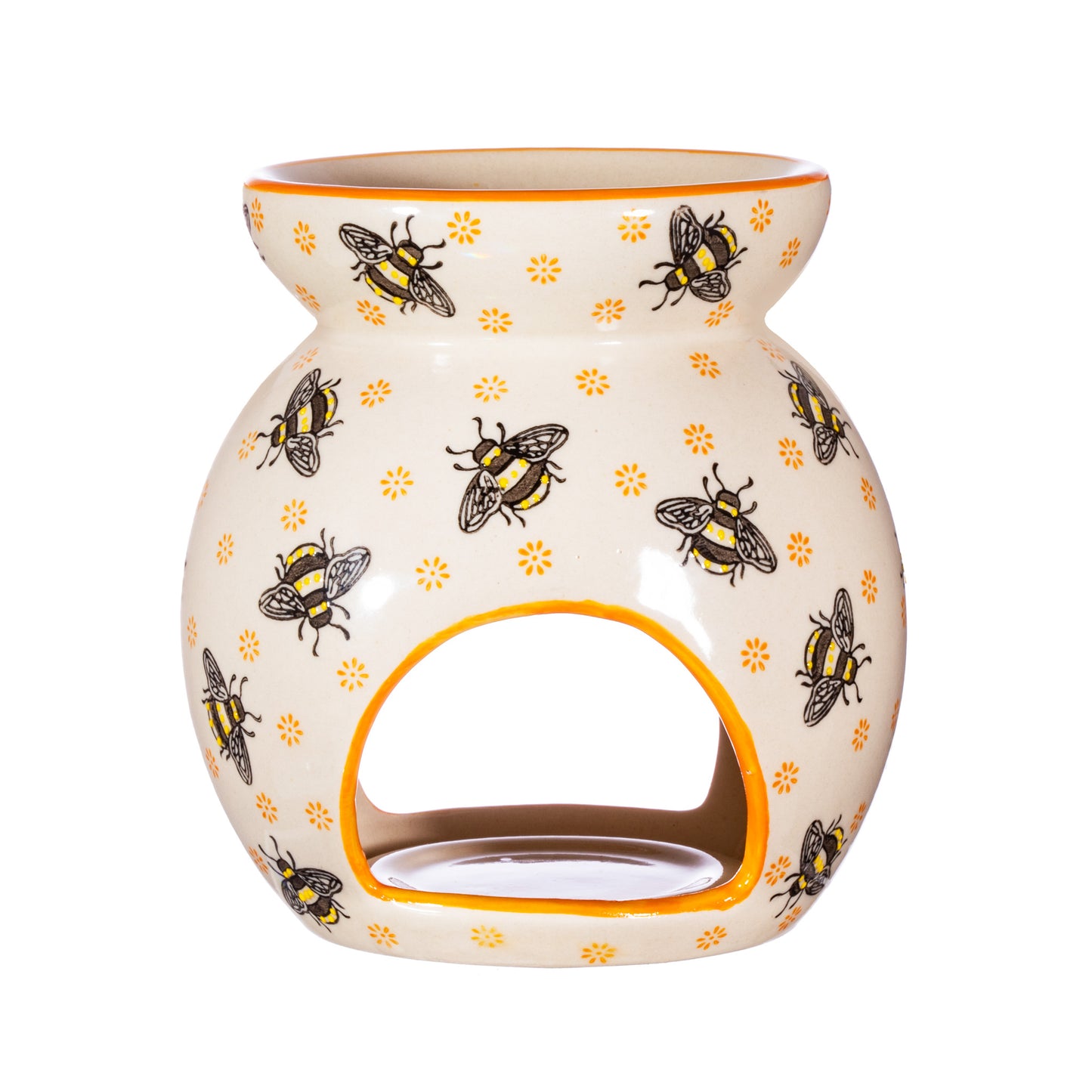 Busy Bee Ceramic Oil Burner & Wax Melt Burner