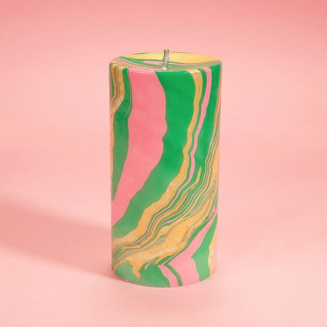 Beverly Hills Marble Candle