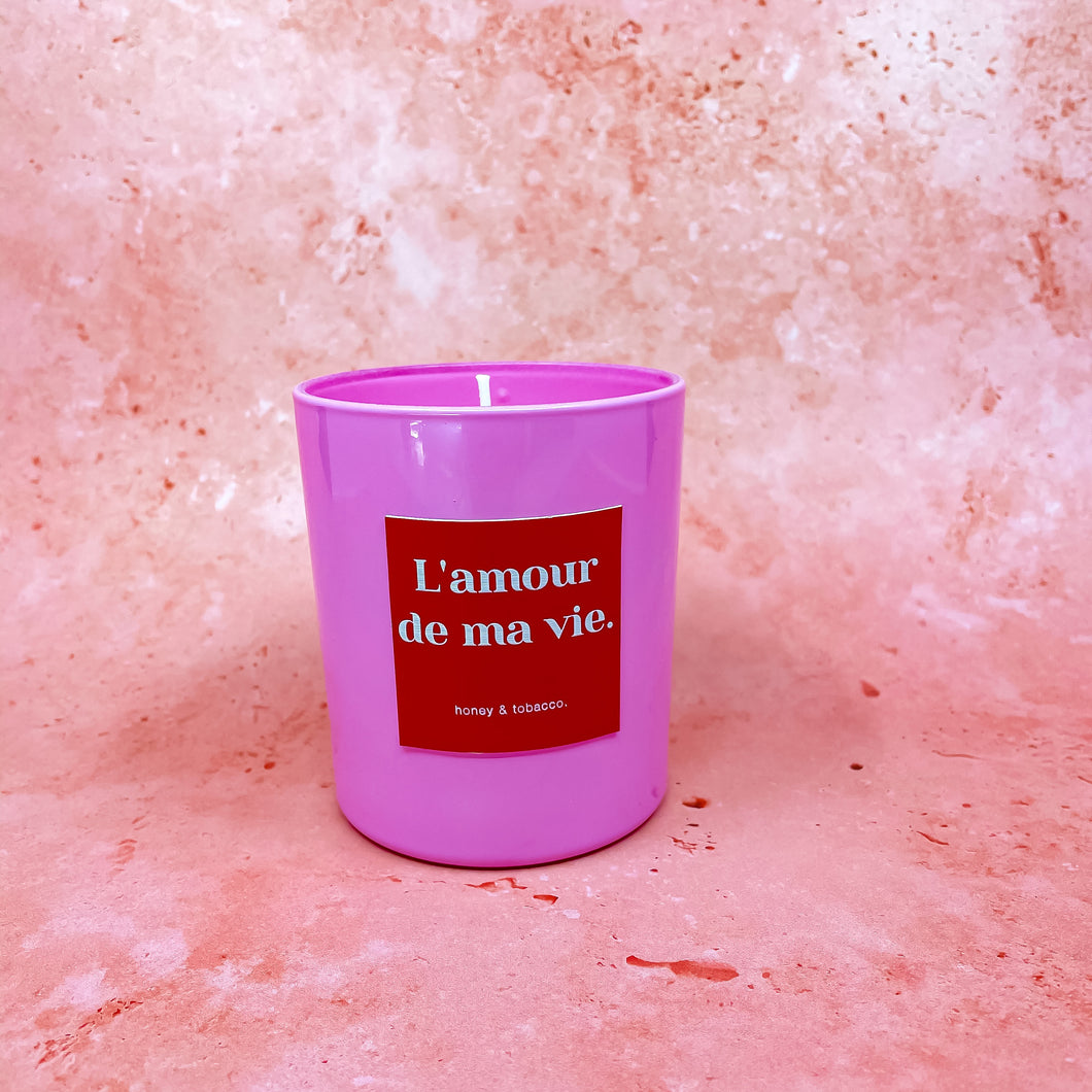 L’amour De ma Vie Candle